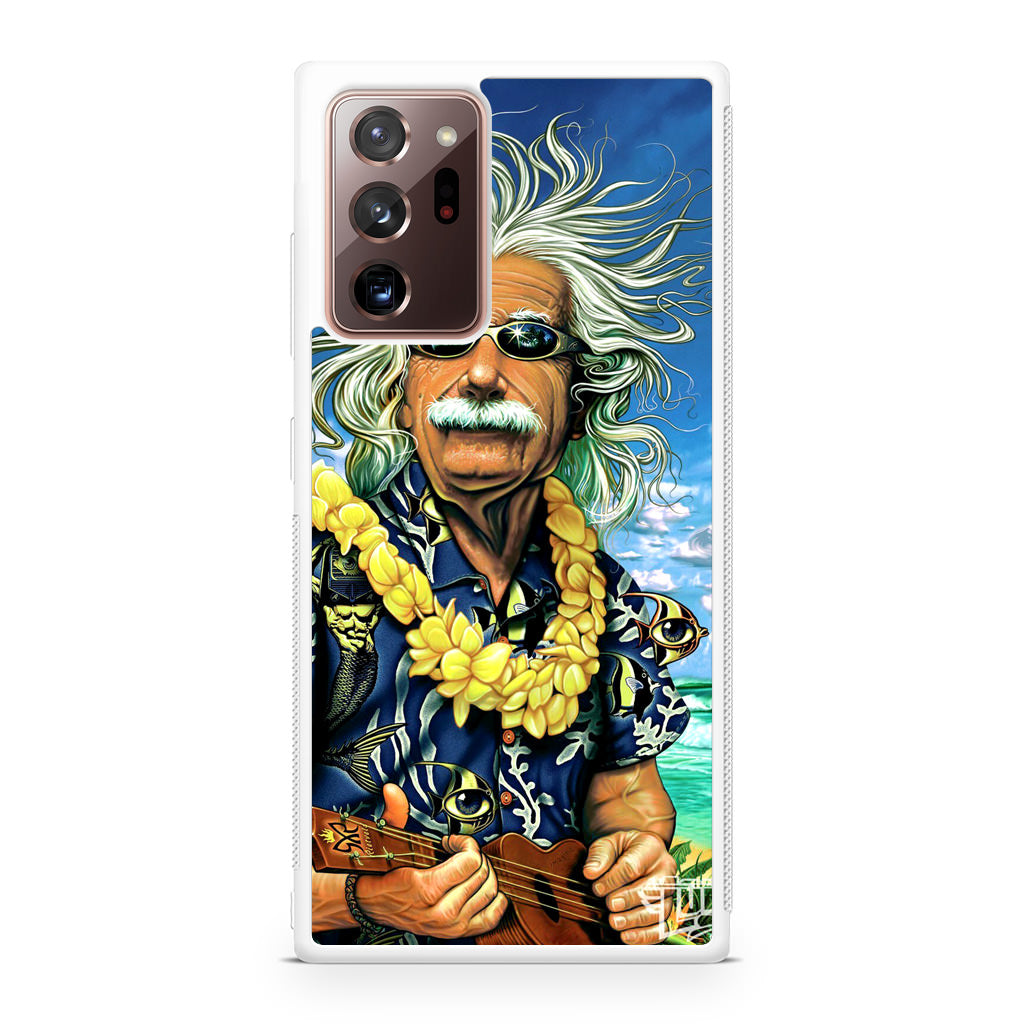 Albert Enstein On Vacation Galaxy Note 20 Ultra Case