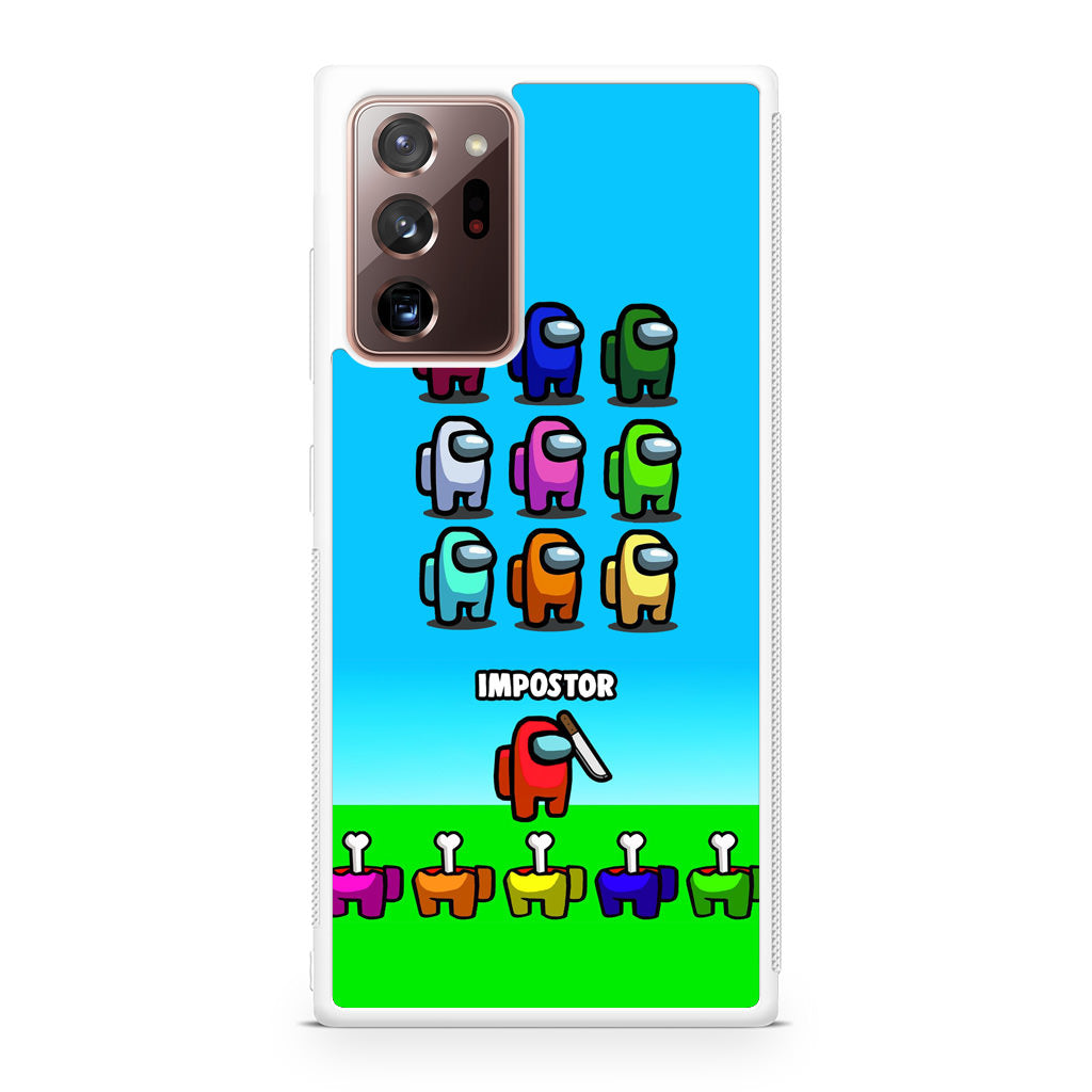 Among Us Galaxy Note 20 Ultra Case