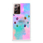 Among Us Colorful Galaxy Note 20 Ultra Case