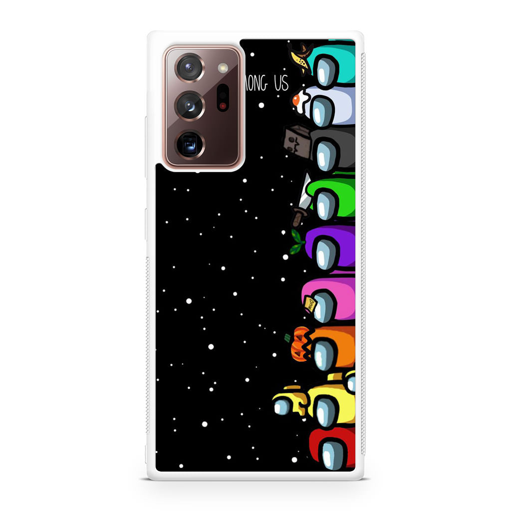 Among Us Crewmate Galaxy Note 20 Ultra Case