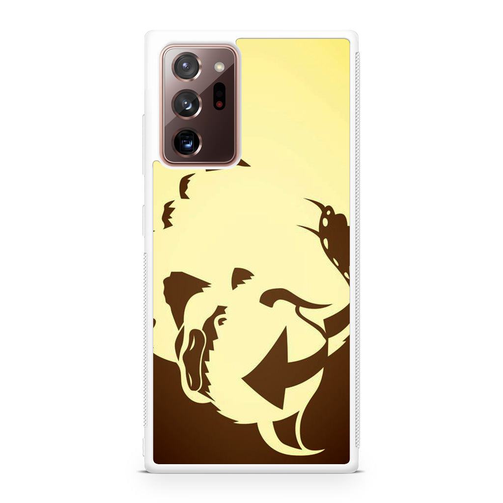 Avatar Appa Bison Galaxy Note 20 Ultra Case