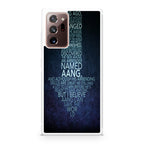 Avatar Quotes Galaxy Note 20 Ultra Case
