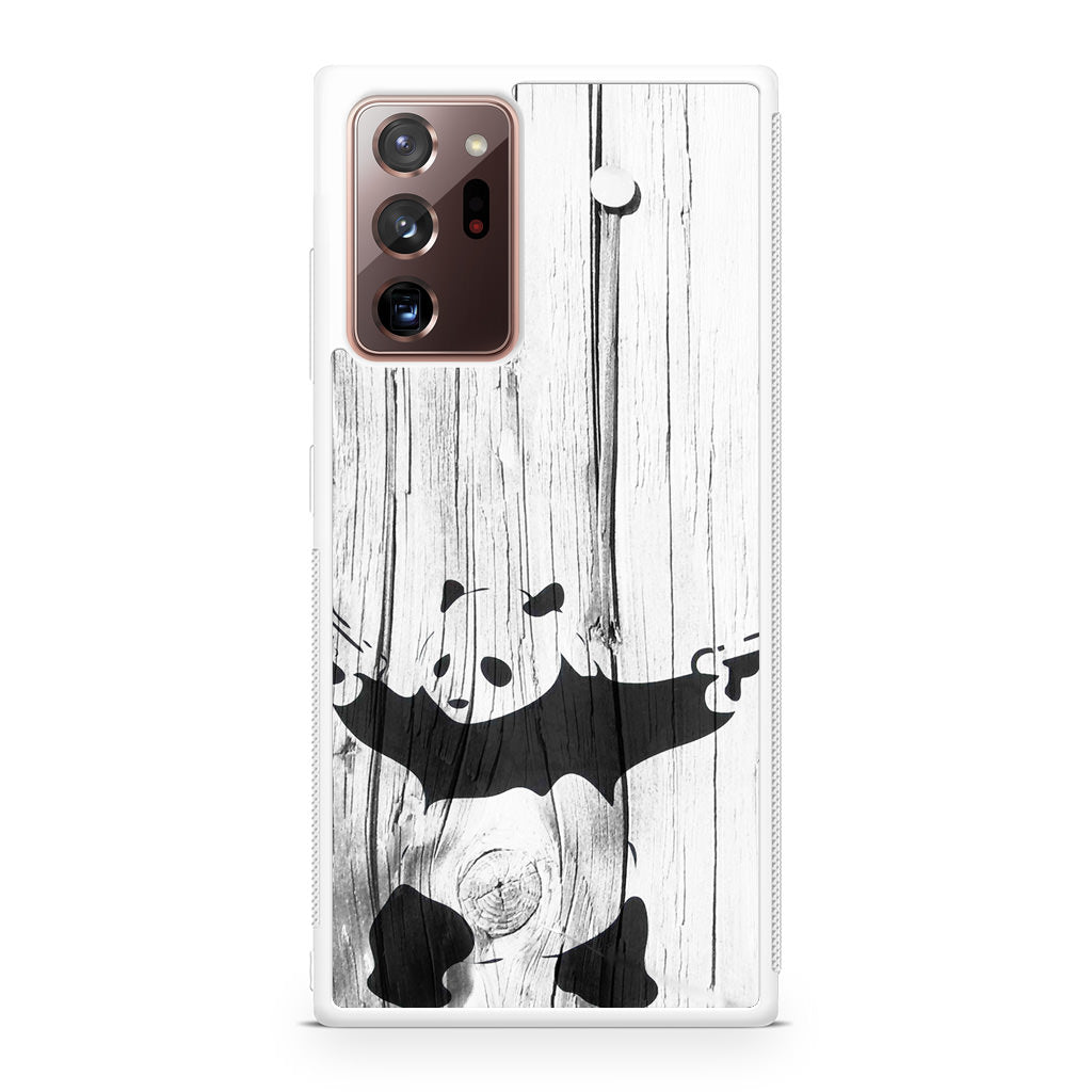 Banksy Graffiti Panda Galaxy Note 20 Ultra Case