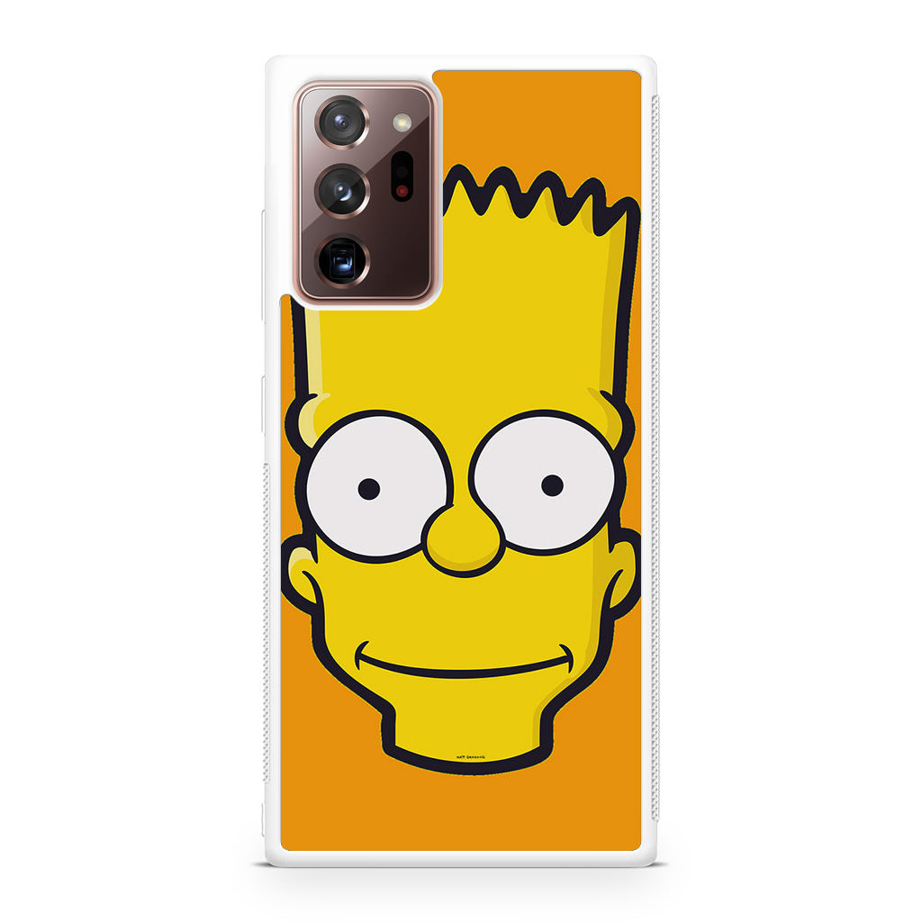 Bart Yellow Face Galaxy Note 20 Ultra Case