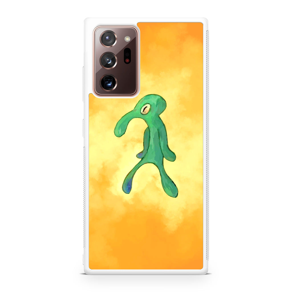 Bold and Brash Squidward Painting Galaxy Note 20 Ultra Case