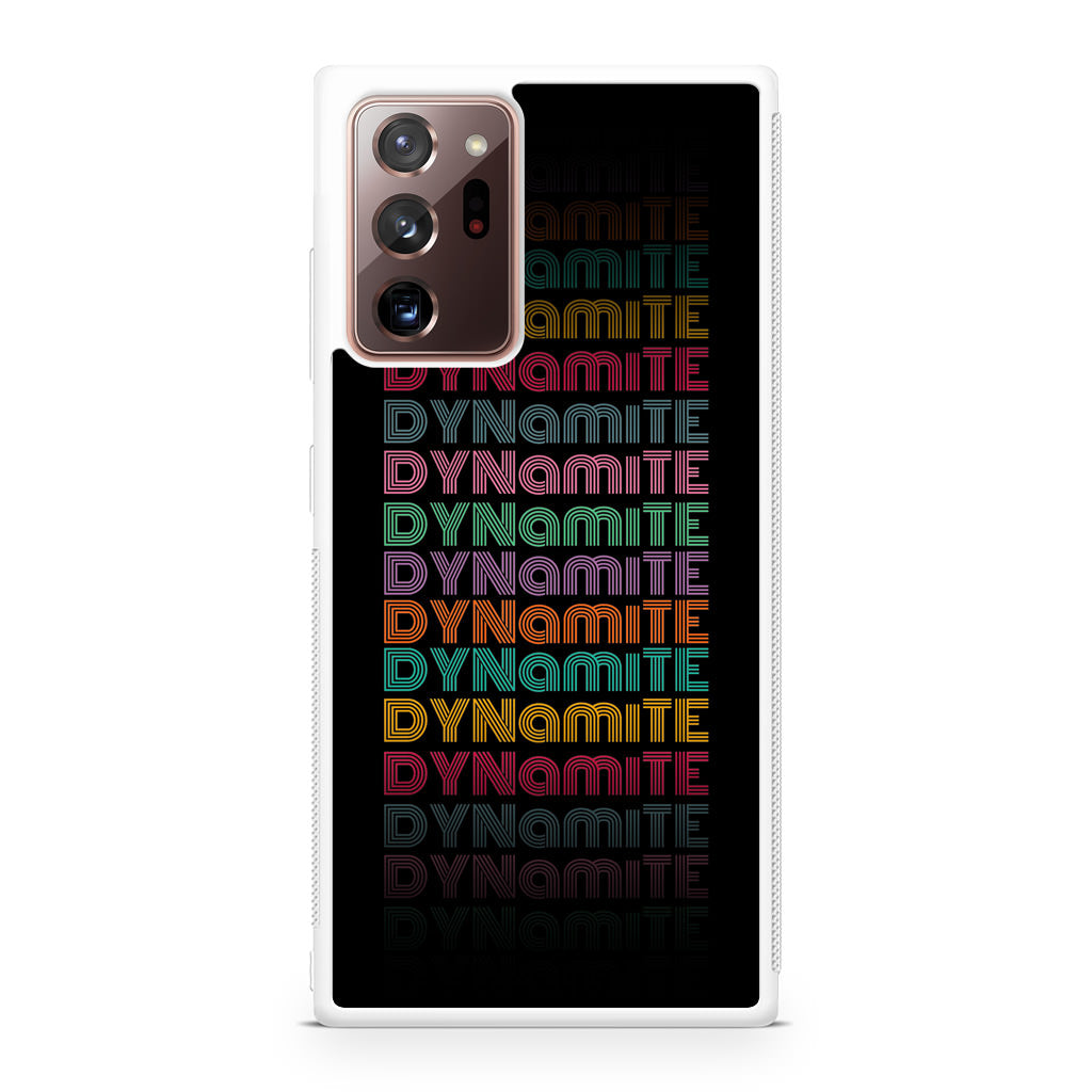 BTS Dynamite Galaxy Note 20 Ultra Case