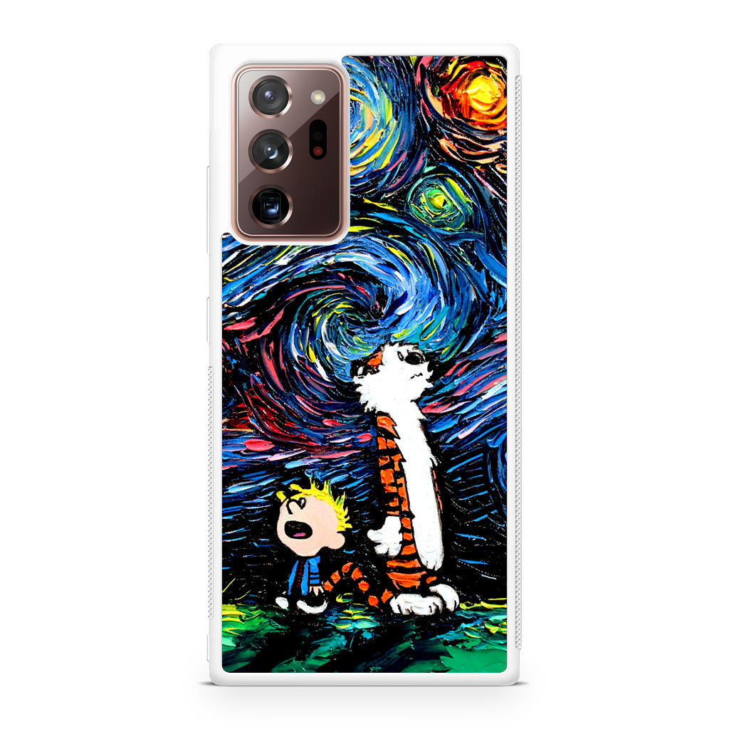 Calvin Art At Starry Night Galaxy Note 20 Ultra Case