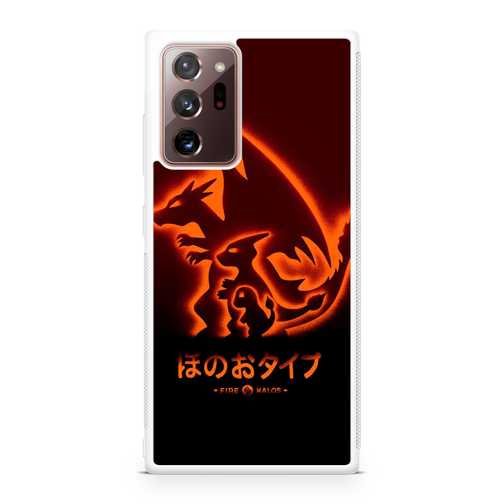 Charmander Charizard Galaxy Note 20 Ultra Case
