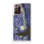 Dr Who Tardis In Van Gogh Starry Night Galaxy Note 20 Ultra Case