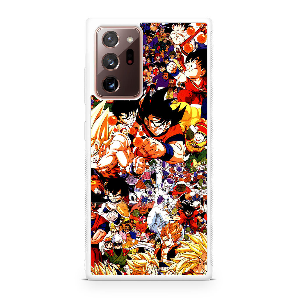 Dragon Ball All Characters Galaxy Note 20 Ultra Case