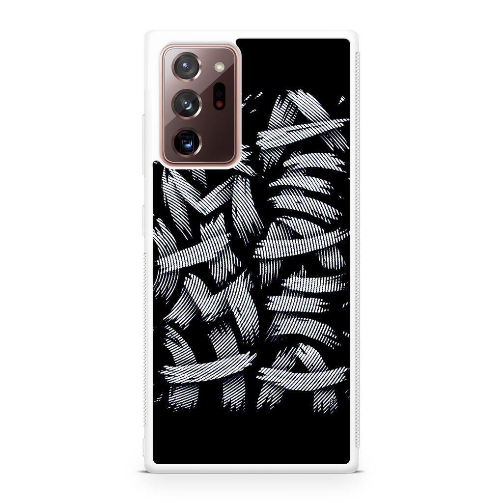 Dragon Ball Kamehameha Font Art Galaxy Note 20 Ultra Case