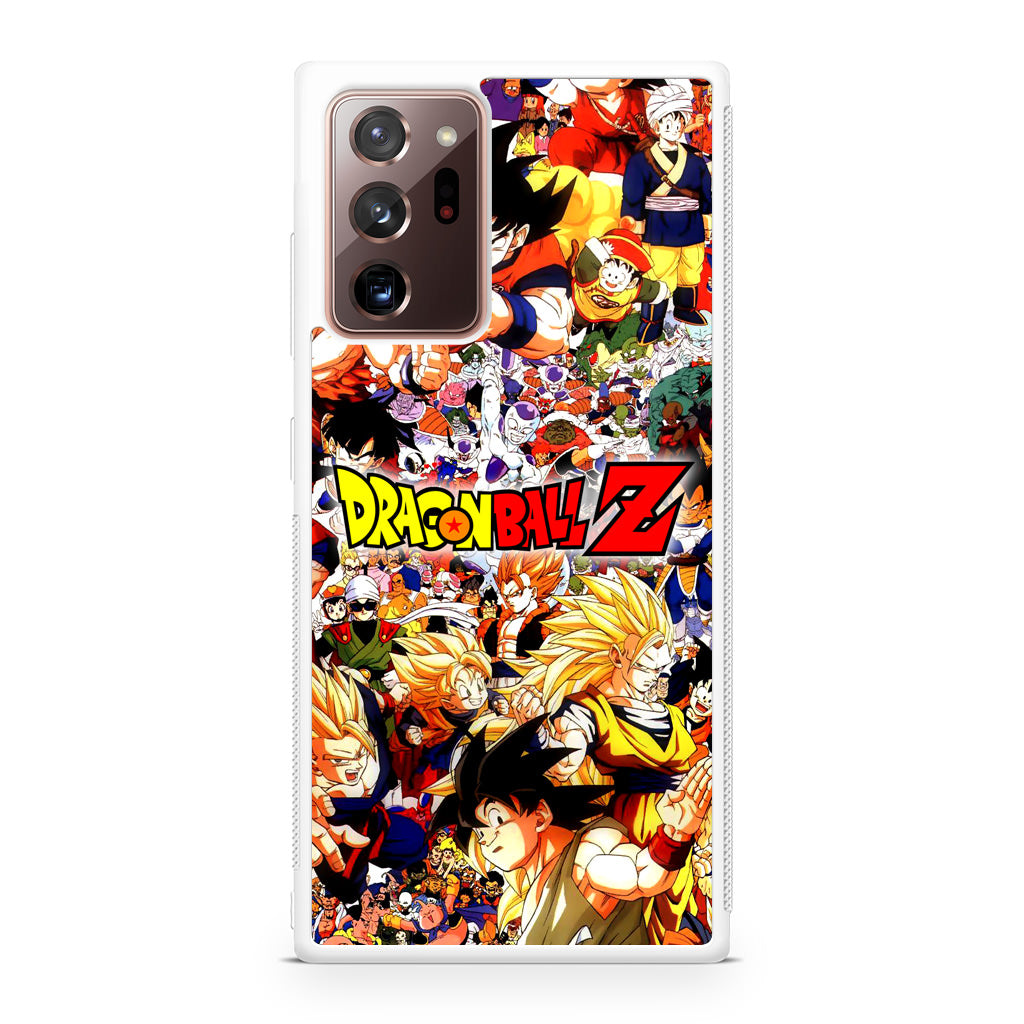 Dragon Ball Z All Characters Galaxy Note 20 Ultra Case