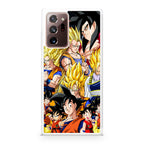 Dragon Ball Z Son Goku Transformation Galaxy Note 20 Ultra Case