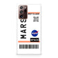 First Class Ticket To Mars Galaxy Note 20 Ultra Case
