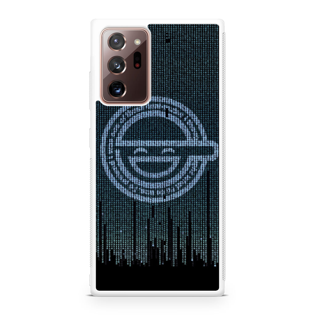 Ghost In The Shell Laughing Man Galaxy Note 20 Ultra Case