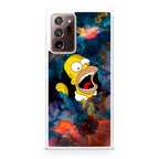 Homer Behind The Black Hole Galaxy Note 20 Ultra Case