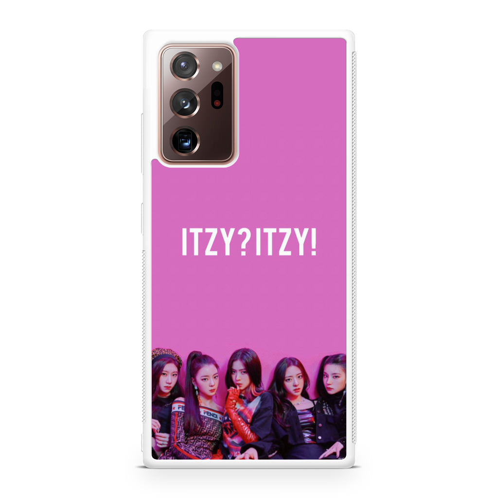 Itzy Poster Galaxy Note 20 Ultra Case