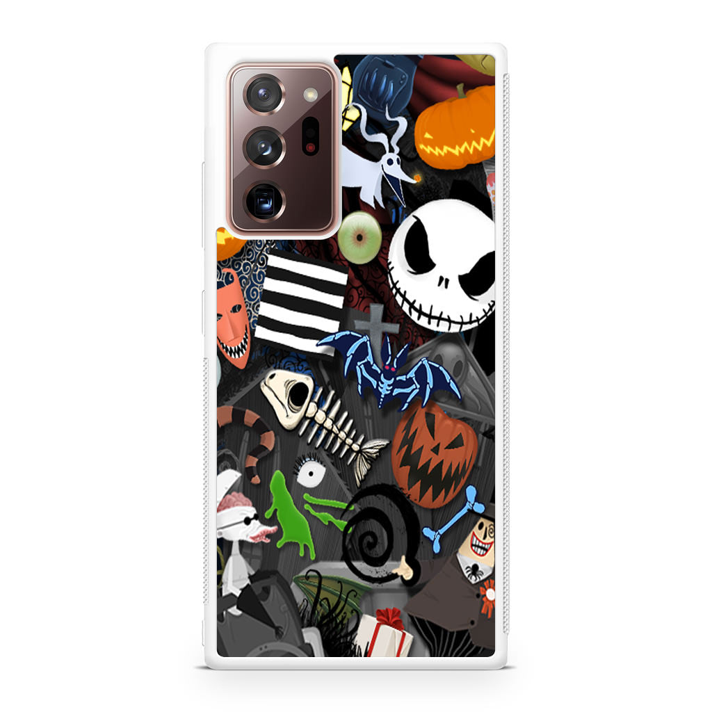 Nightmare Before Chrismast Collage Galaxy Note 20 Ultra Case