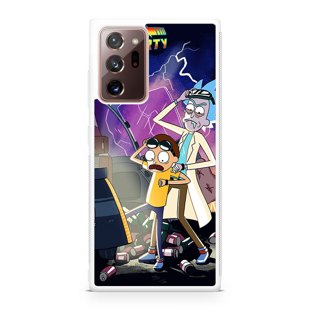 Rick And Morty Back To The Future Galaxy Note 20 Ultra Case