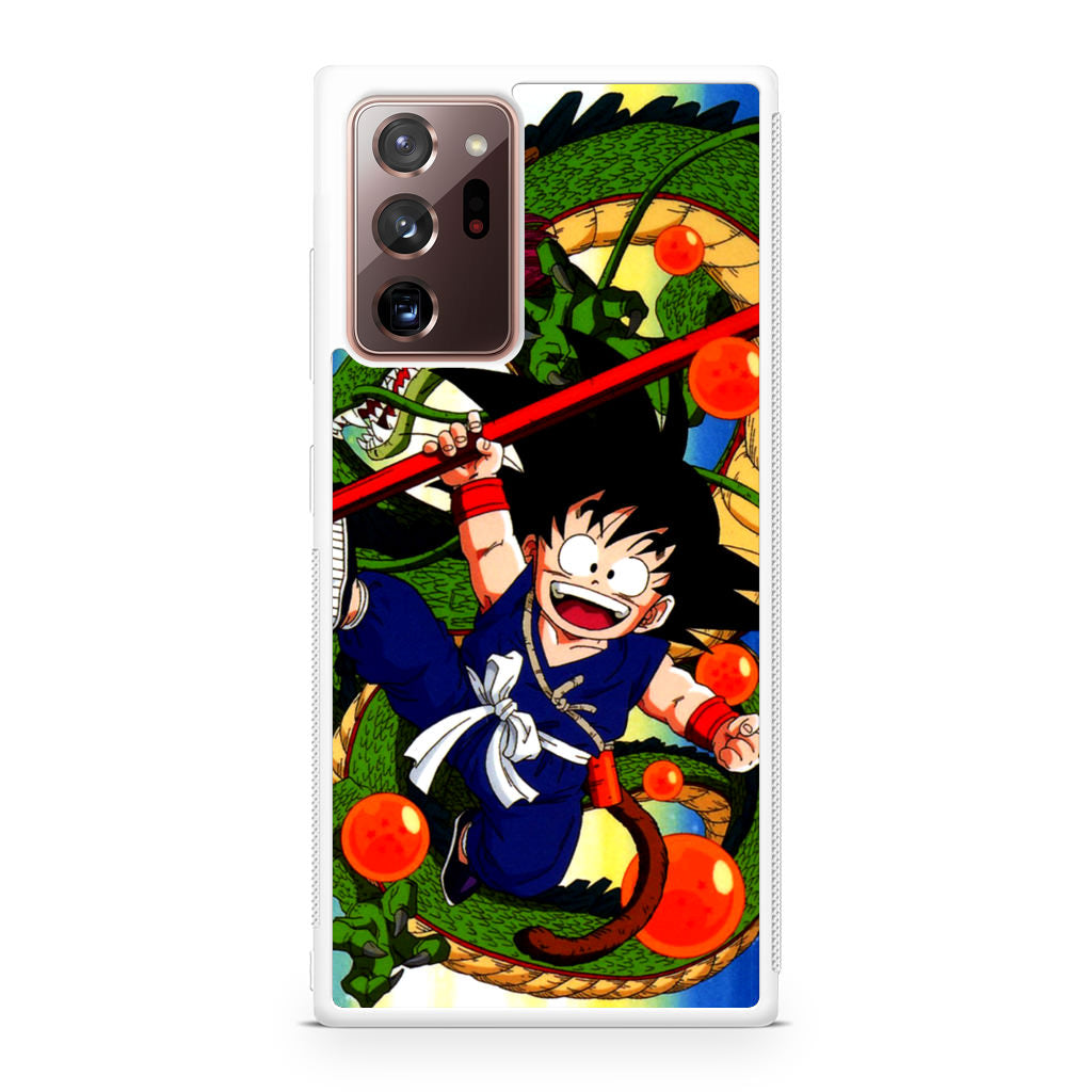 Shenlong And Little Goku Dragon Ball Galaxy Note 20 Ultra Case