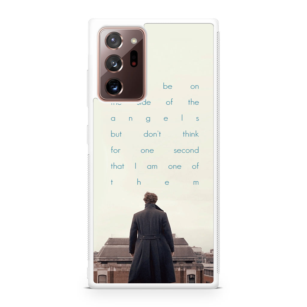 Sherlock Holmes Quote Galaxy Note 20 Ultra Case