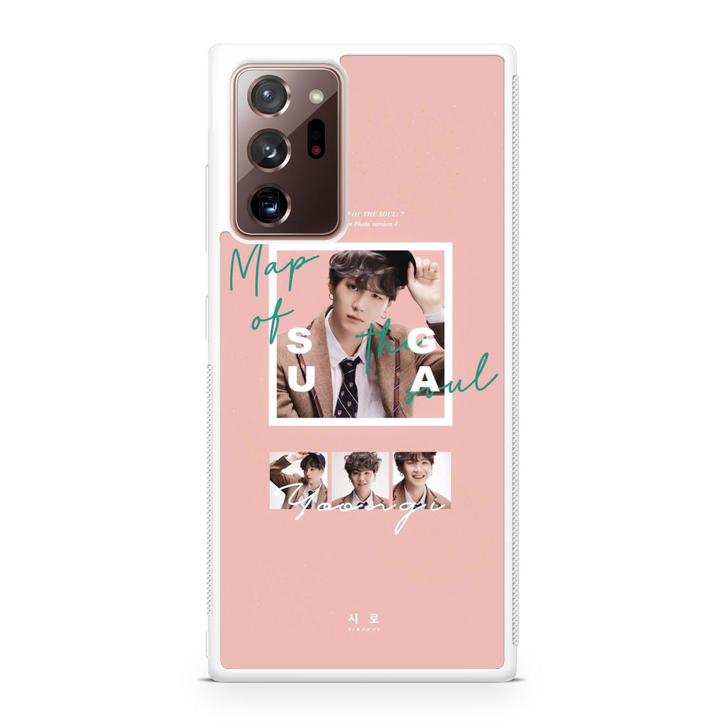 Suga Map Of The Soul BTS Galaxy Note 20 Ultra Case