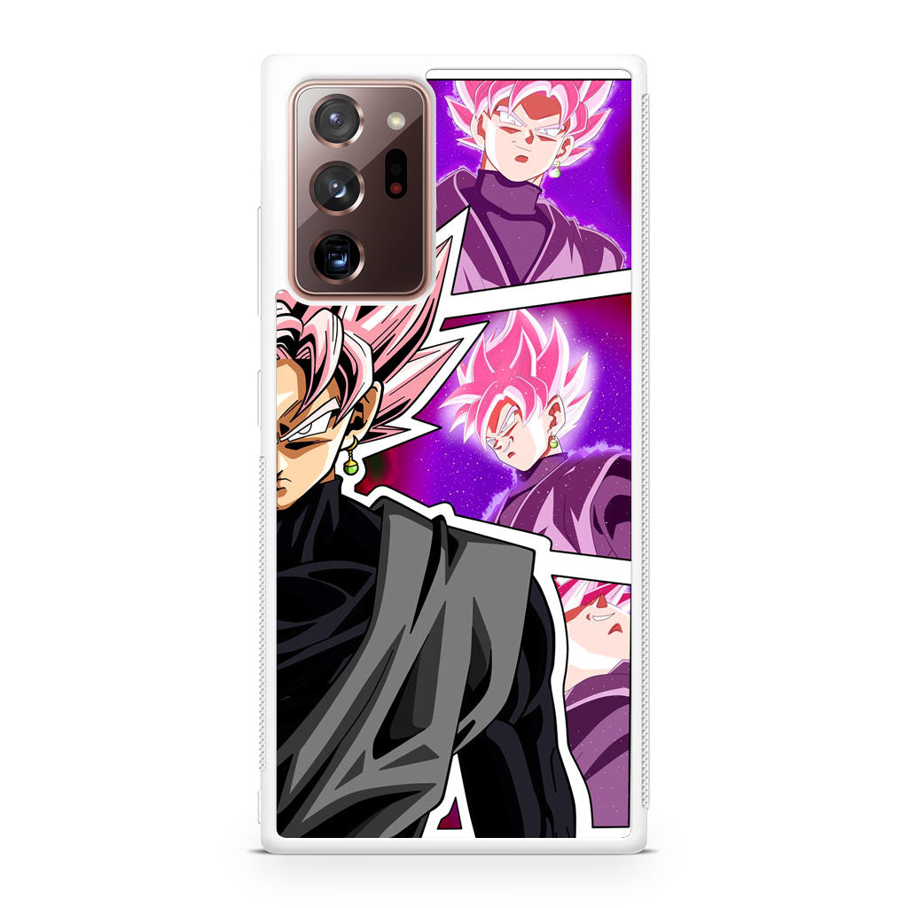 Super Goku Black Rose Collage Galaxy Note 20 Ultra Case