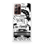 Supernatural Family Business Saving People Galaxy Note 20 Ultra Case