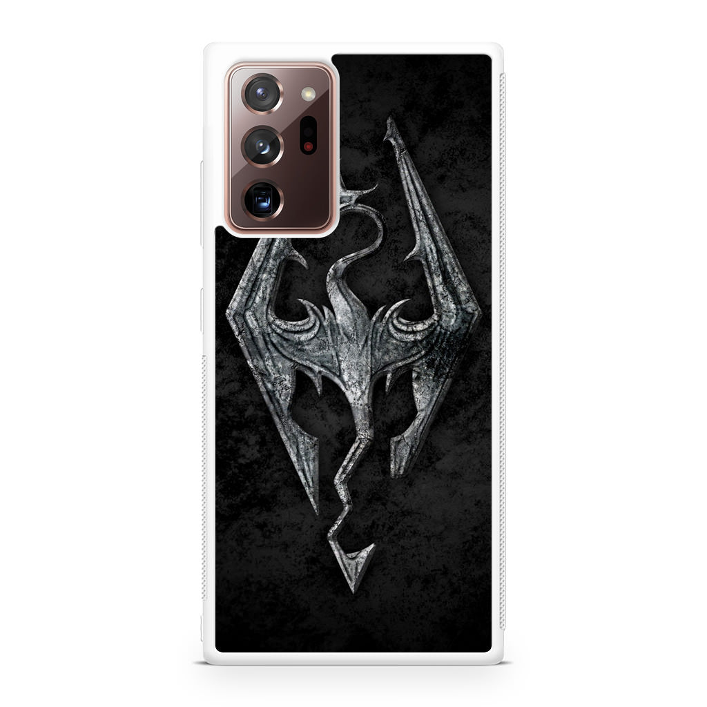 The Elder Scrolls V Skyrim Logo Galaxy Note 20 Ultra Case