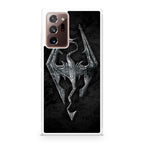 The Elder Scrolls V Skyrim Logo Galaxy Note 20 Ultra Case