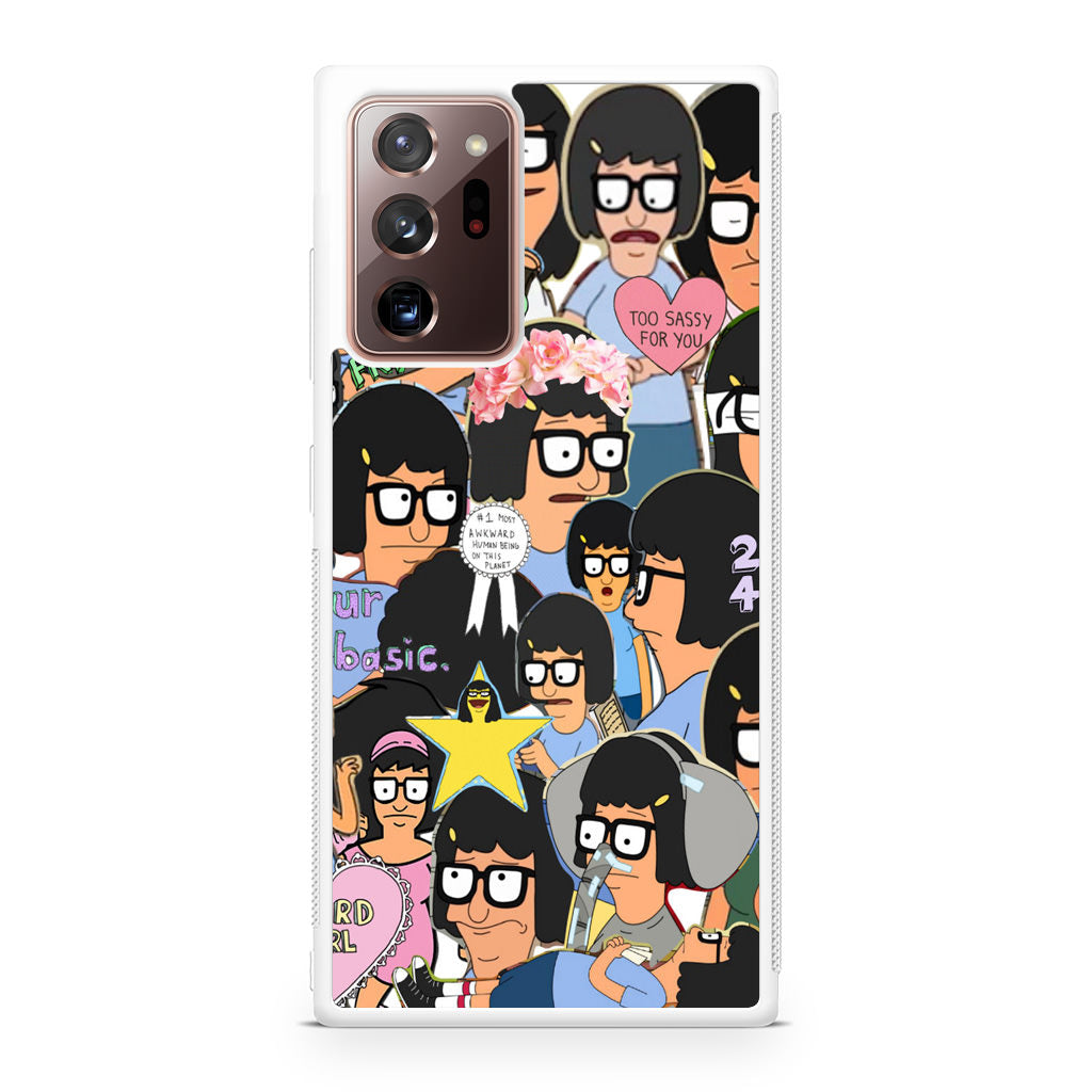 Tina Belcher Collage Galaxy Note 20 Ultra Case