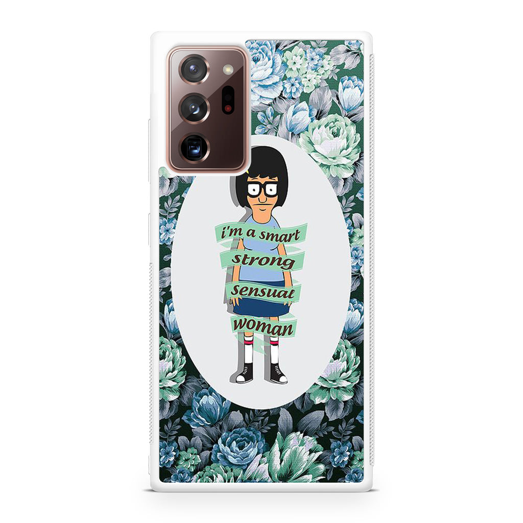 Tina Belcher Flower Woman Quotes Galaxy Note 20 Ultra Case