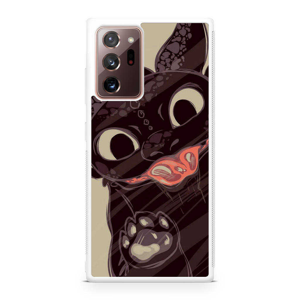 Toothless Dragon Art Galaxy Note 20 Ultra Case
