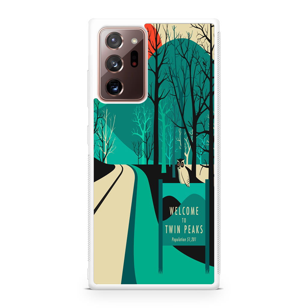 Welcome To Twin Peaks Galaxy Note 20 Ultra Case