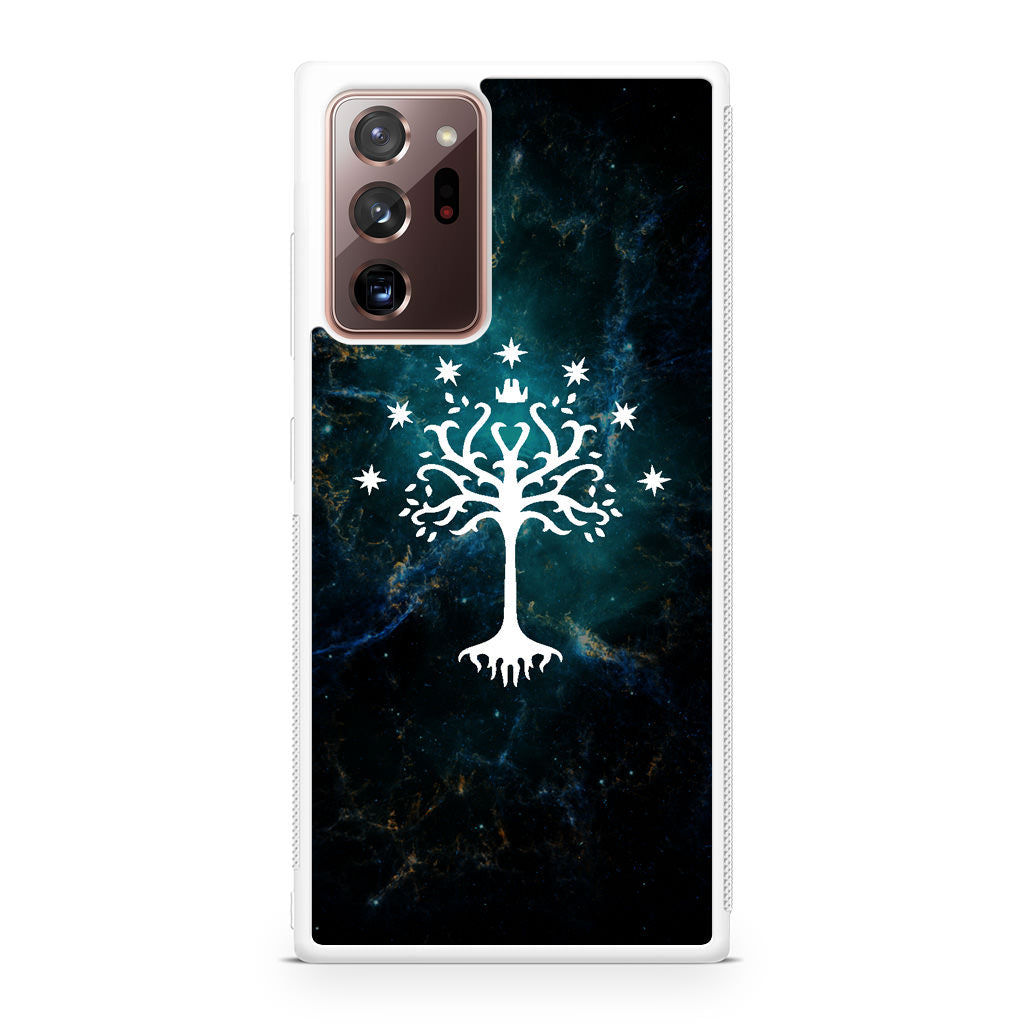 White Tree Of Gondor In Space Nebula Galaxy Note 20 Ultra Case