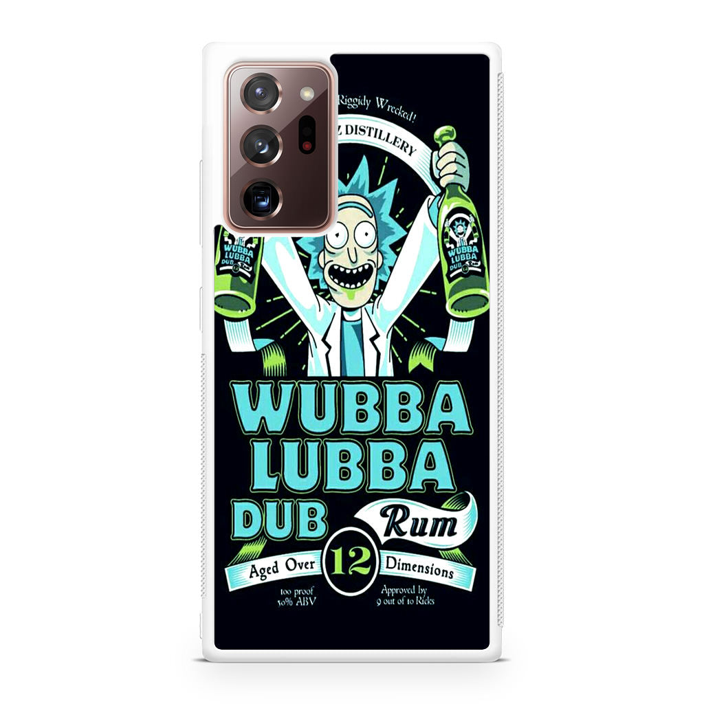 Wubba Lubba Dub Rum Galaxy Note 20 Ultra Case