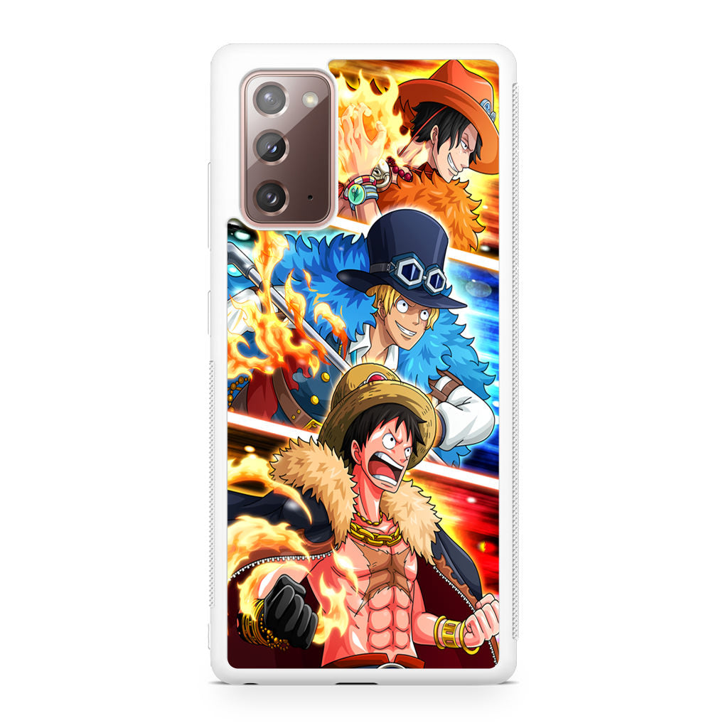 Ace Sabo Luffy Galaxy Note 20 Case