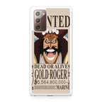 Gold Roger Bounty Galaxy Note 20 Case