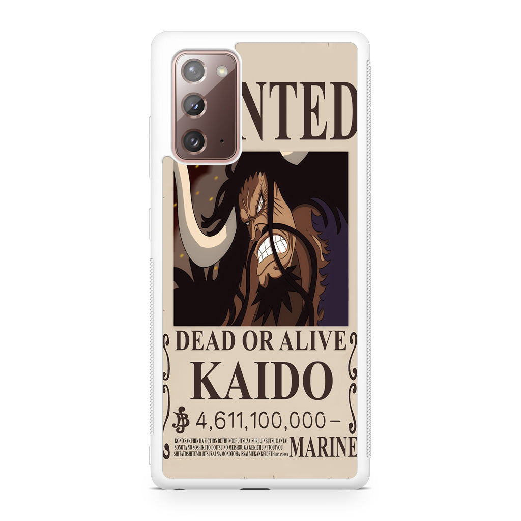 Kaido Bounty Galaxy Note 20 Case