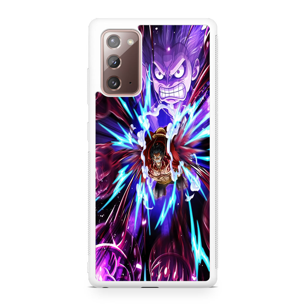Luffy Bounce Man Gattling Gun Galaxy Note 20 Case