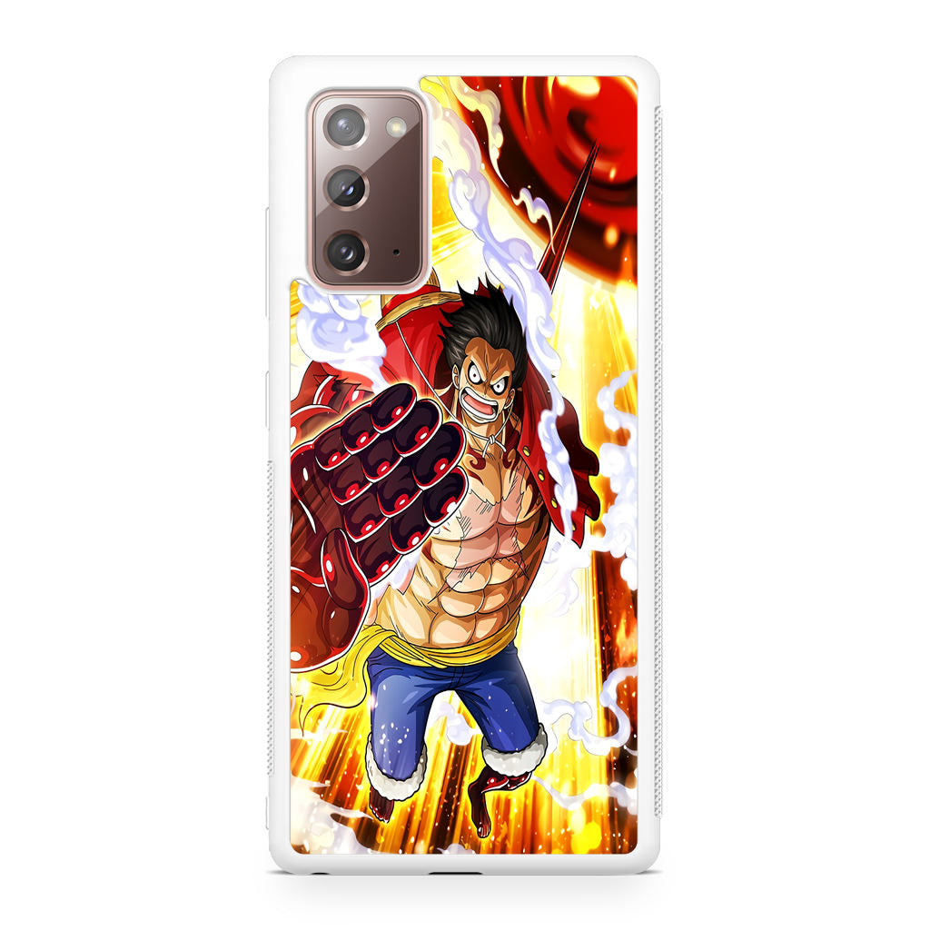 Luffy Gear 4 King Kong Gun Galaxy Note 20 Case