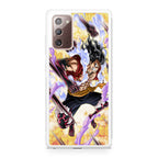 Luffy Gomu Gomu No Black Mamba Galaxy Note 20 Case