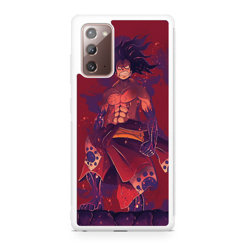 Luffy Snake Man Art Galaxy Note 20 Case