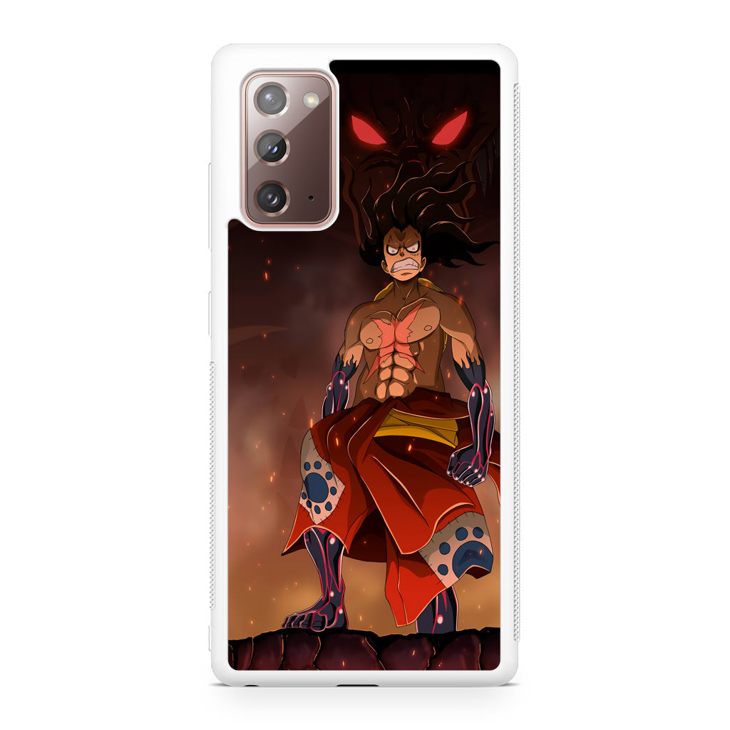 Luffy Snake Man Form Galaxy Note 20 Case