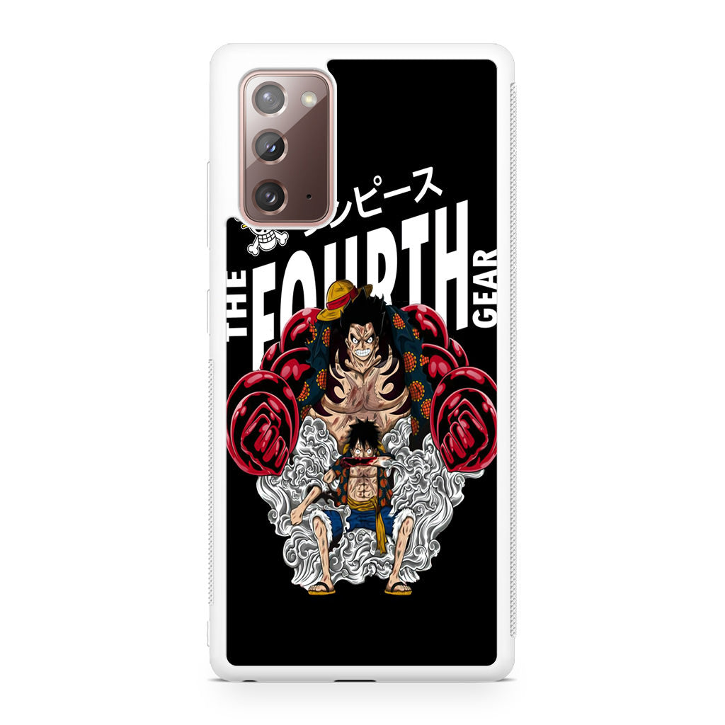 Luffy The Fourth Gear Black Galaxy Note 20 Case