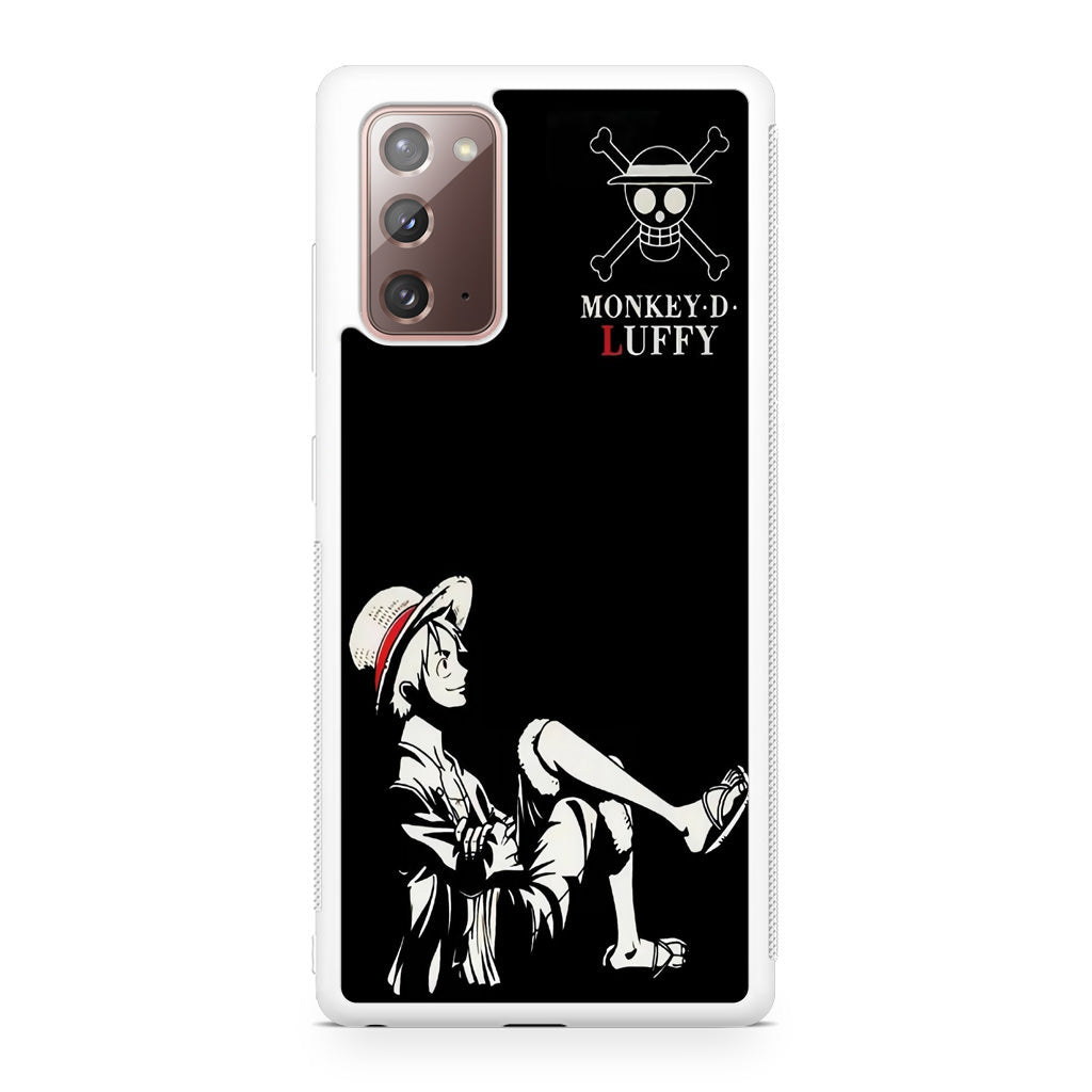 Monkey D Luffy Black And White Galaxy Note 20 Case