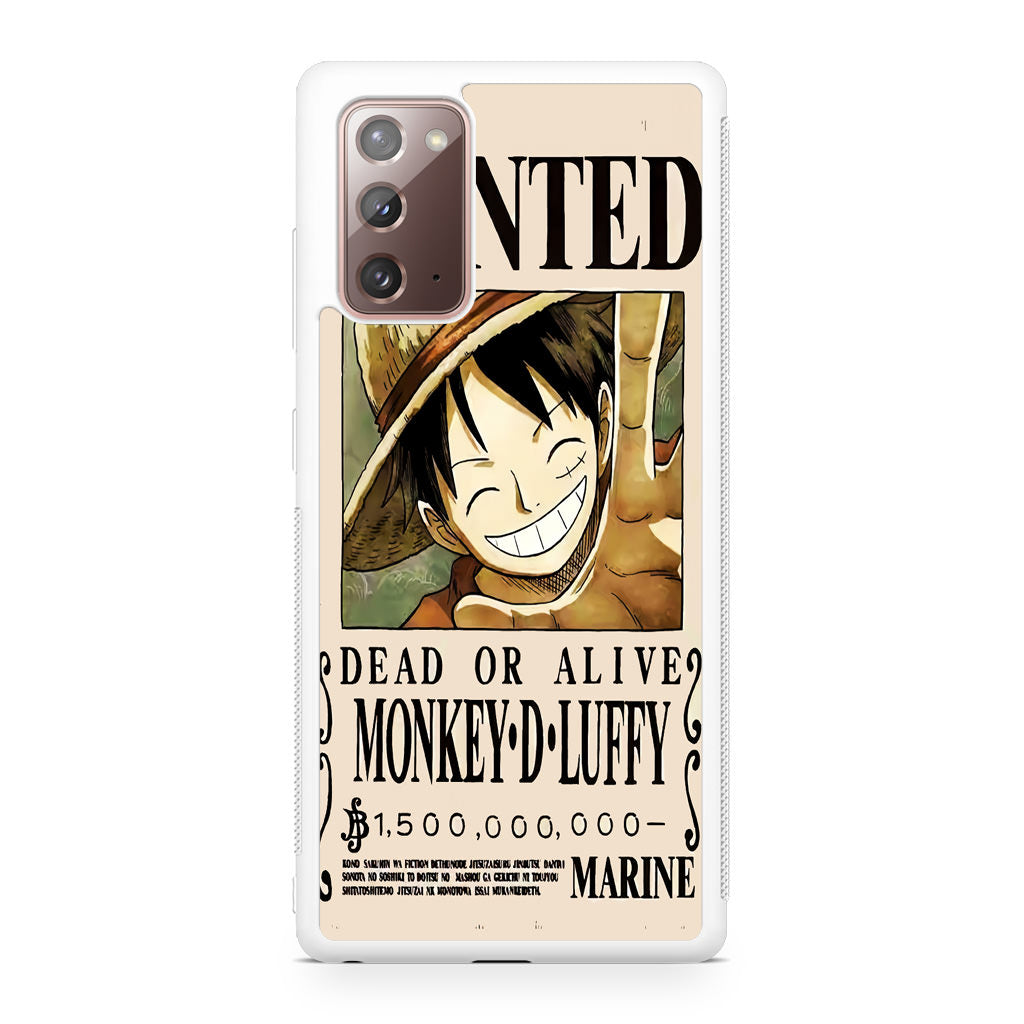Monkey D Luffy Bounty Galaxy Note 20 Case