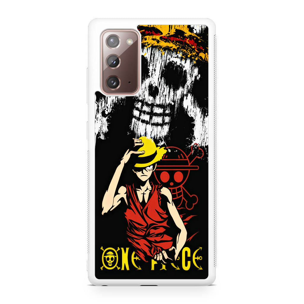 Monkey D Luffy Paint Art Galaxy Note 20 Case