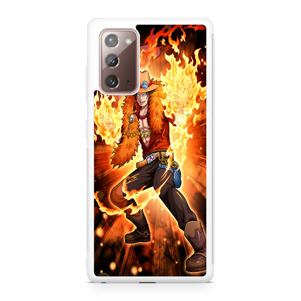 Portgas D Ace Fire Power Galaxy Note 20 Case