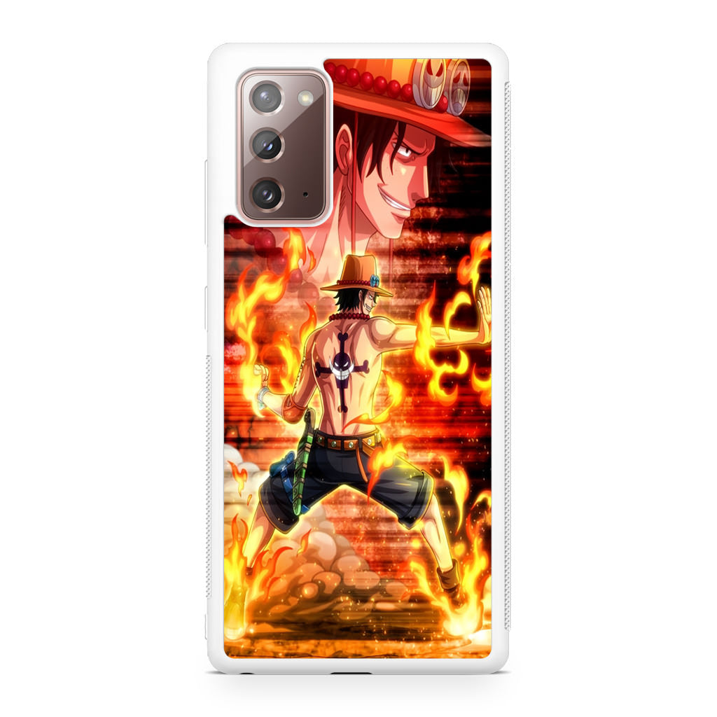 Portgas D Ace One Piece Galaxy Note 20 Case
